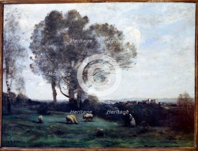 'Landscape',19th century. Creator: Corot, Camille (1796 - 1875).
