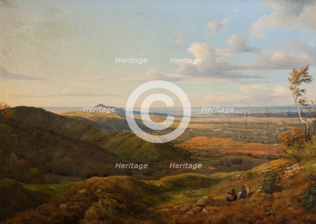 Landscape, 19th century. Creator: Georg Heinrich Crola.