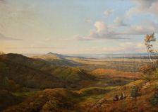 Landscape, 19th century. Creator: Georg Heinrich Crola