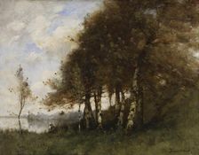 Landscape, 19th century. Creator: Paul-Désiré Trouillebert