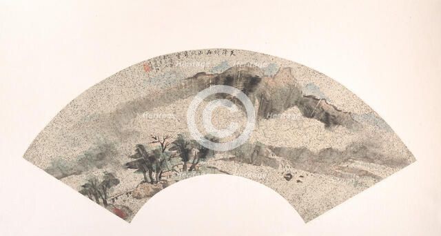 Landscape, 19th century. Creator: Wang Tingru.
