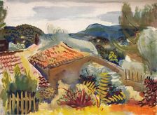 Landscape 20th century. Artist: Isaac Grunewald