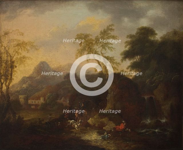 Landscape, 2nd half of 17th century. Creator: Follower of Federico Moucheron.