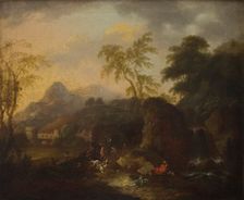 Landscape, 2nd half of 17th century. Creator: Follower of Federico Moucheron
