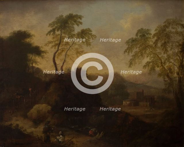 Landscape, 2nd half of 17th century. Creator: Follower of Federico Moucheron.