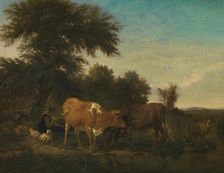 Landscape, mid-17th century. Creator: Adriaen van de Velde