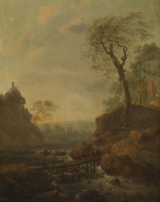 Landscape, mid-late 17th century. Creator: Adam Pynacker