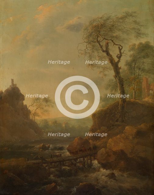 Landscape, mid-late 17th century. Creator: Adam Pynacker.