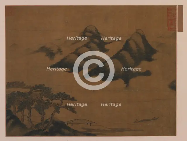 Landscape, Ming dynasty, 1319-1644. Creator: Unknown.