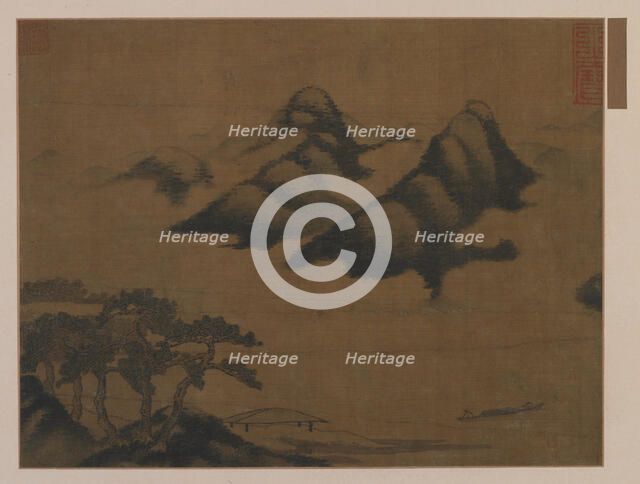 Landscape, Ming dynasty, 1319-1644. Creator: Unknown.