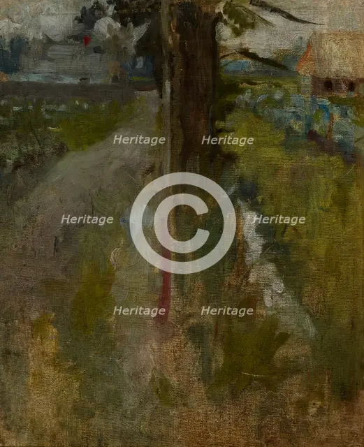 Landscape Motif, c1890. Creator: Olga Boznanska.