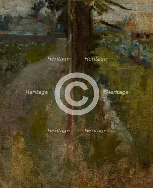 Landscape Motif, c1890. Creator: Olga Boznanska.
