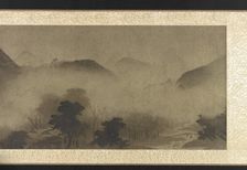 Landscape: mountains in mist, 1279-1368. Creator: Unknown