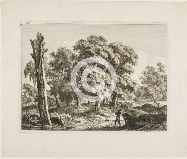 Landscape, n.d. Creator: Carl Wilhelm Kolbe the elder.