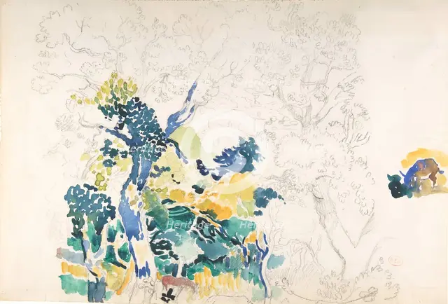 Landscape, n.d.. Creator: Henri-Edmond Cross.