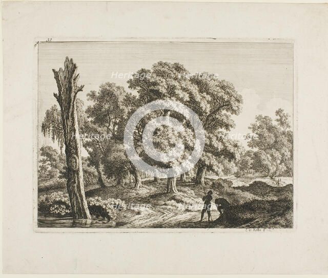 Landscape, n.d. Creator: Carl Wilhelm Kolbe the elder.