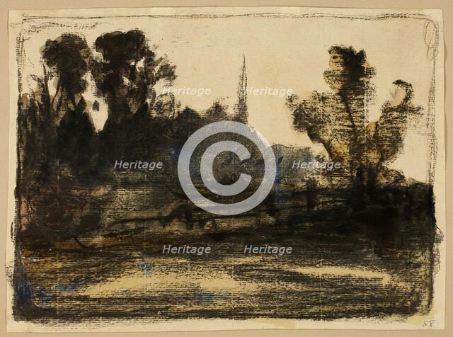 Landscape, n.d. Creator: William Morris Hunt.