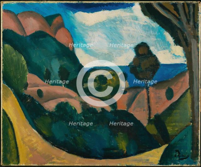 Landscape near Cassis, 1907. Creator: Andre Derain.