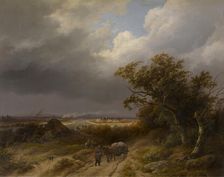 Landscape near Cleves, 1846. Creator: Barend Cornelis Koekkoek