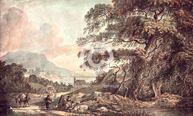 'Landscape near a Lake', 1785, (c1900).  Creator: Unknown.