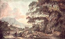 Landscape near a Lake 1785, (c1900). Creator: Unknown