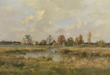 Landscape near Amiens, 1895. Creator: Pierre Emmanuel Damoye