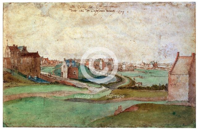 'Landscape near Antwerp', 1566.  Artist: Gillis Mostaert