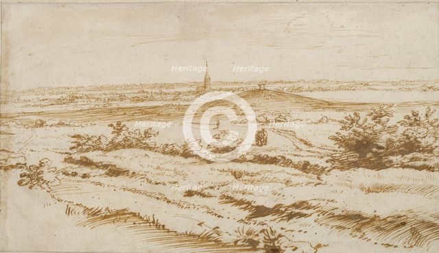 Landscape near Appeldoorn, 1680. Artist: Constantijn Huygens.