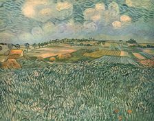 Landscape Near Auvers June 1890, (1947). Creator: Vincent van Gogh