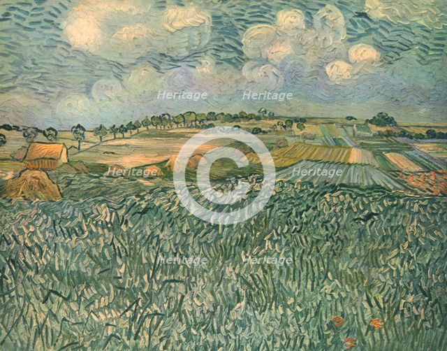 'Landscape Near Auvers', June 1890, (1947).  Creator: Vincent van Gogh.