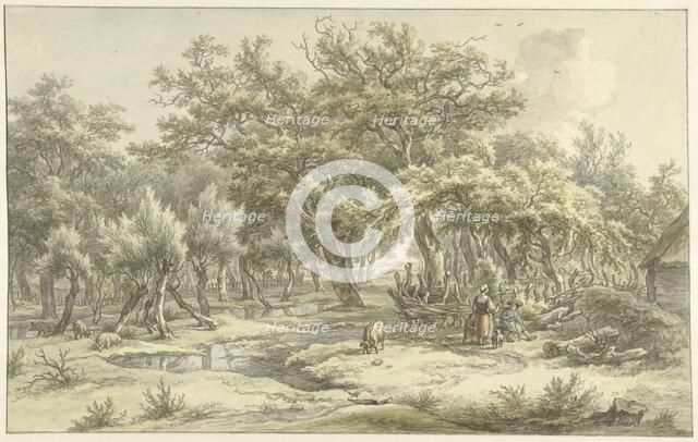 Landscape near Eext (Drenthe), 1793. Creator: Egbert van Drielst.