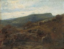Landscape near Kremnica, 1880-1900. Creator: Vojtech Angyal