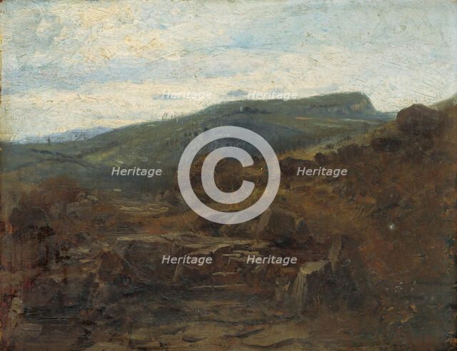 Landscape near Kremnica, 1880-1900. Creator: Vojtech Angyal.