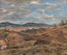 Landscape near Levice, 1928-1938. Creator: Bohuslav Kozák