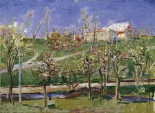 Landscape near Lind-Sternberg, 1931. Creator: Felix Esterl