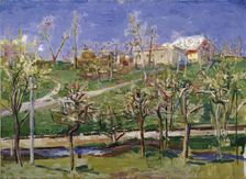 Landscape near Lind-Sternberg, 1931. Creator: Felix Esterl