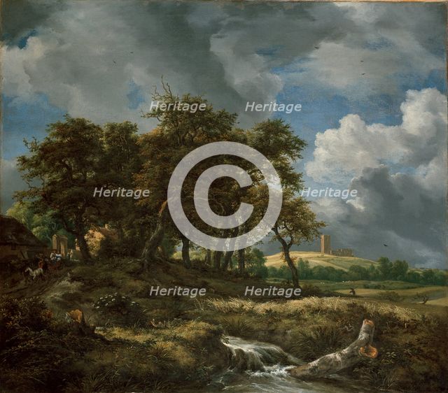 Landscape near Muiderberg, early 1650s. Artist: Jacob van Ruisdael.