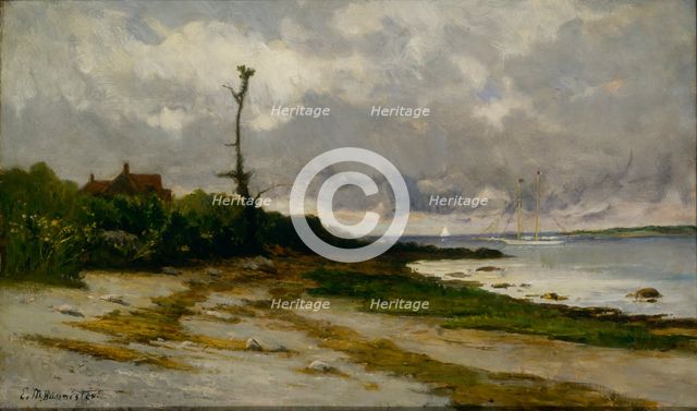 Landscape near Newport, R. I., ca. 1877-1878. Creator: Edward Mitchell Bannister.