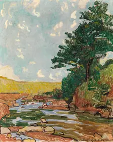 Landscape near Néris, 1915