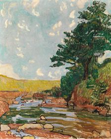 Landscape near Néris, 1915