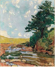 Landscape near Néris, 1915