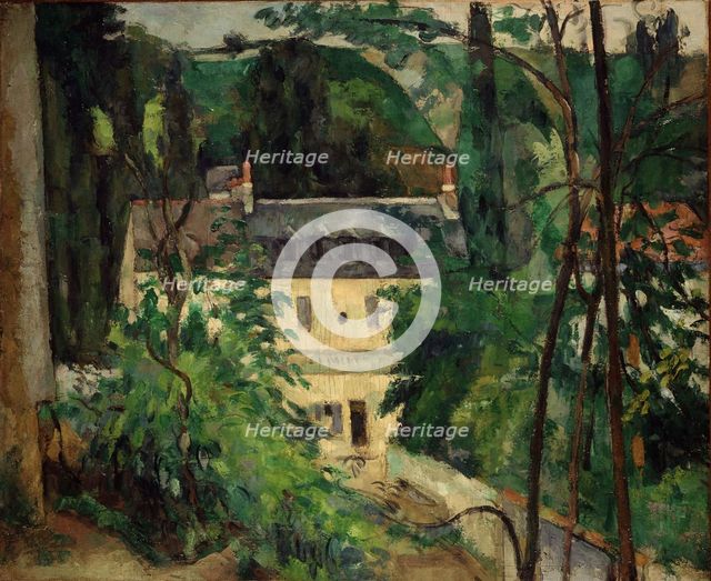 Landscape near Pontoise (Paysage, environs de Pontoise), c. 1875.