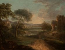 Landscape near Rome, 1741. Creator: Paolo Anesi