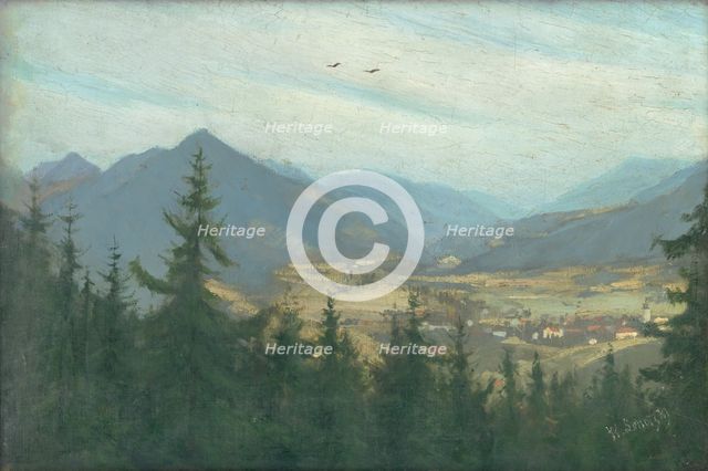 Landscape near Ruzomberok, 1906. Creator: Karol Miloslav Lehotský.