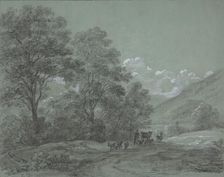 Landscape near Ruhpolding, late 18th-mid-19th century. Creator: Cantius Dillis