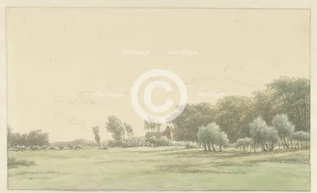 Landscape near Wageningen, 1755-1818. Creator: Egbert van Drielst.