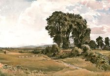 Landscape, near Wareham, Dorset - an Outdoor Sketch (c1900). Creator: Unknown
