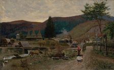 Landscape near Volovec, 1890. Creator: Eduard Hrinák