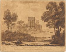 Landscape No. 162 from "Liber Veritatis". Creator: Richard Earlom