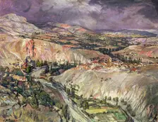 Landscape of Navarre c1939? Creator: Ignacio Zuloaga